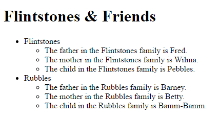 Screenshot -- Array of Flintstones